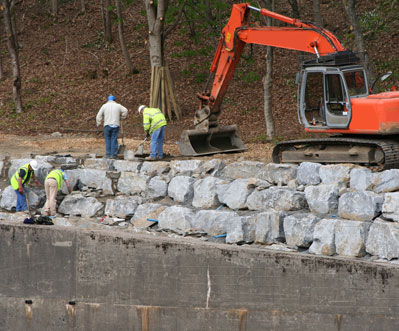 Retaining Walls Rock and Block